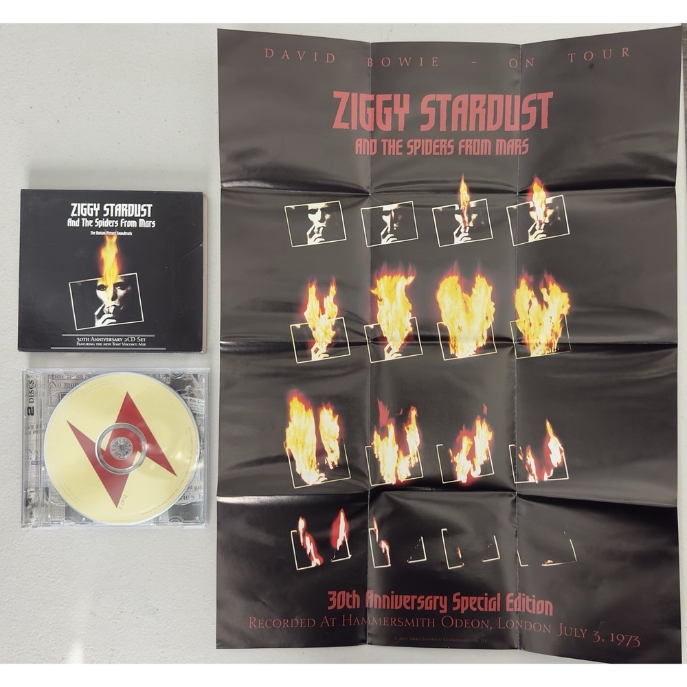 David Bowie Ziggy Stardust and the Spiders from Mars 30th Anniversary 2-CD - Picture 6 of 7